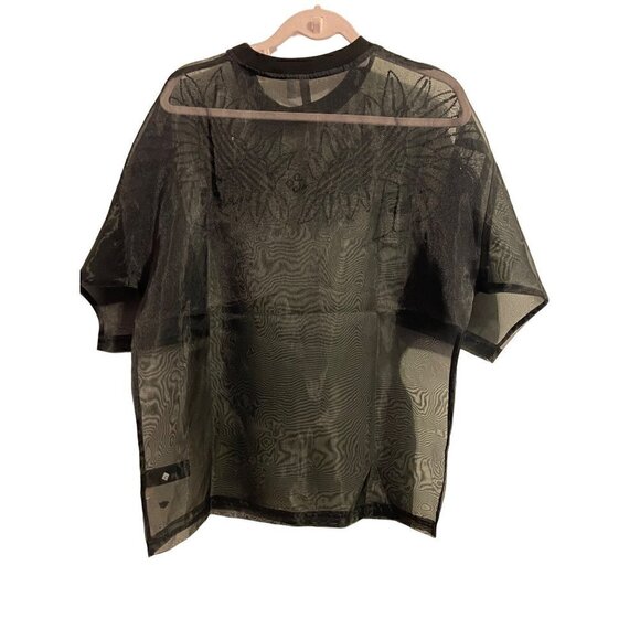 ASOS Embellished Floral Festival Oversized T-shirt w/ Embellished Sleeve XS NWT - Picture 4 of 8